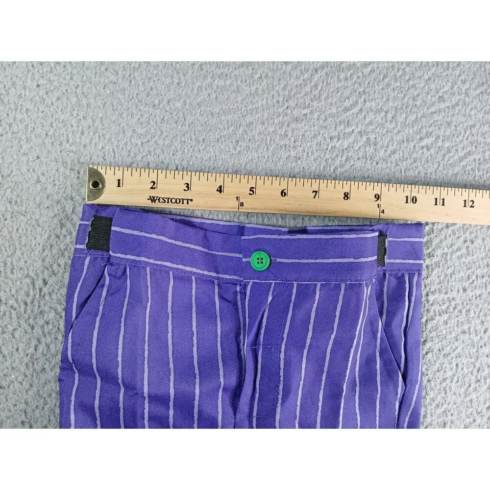 The Joker Suitmeister Costume Kids Small (4-6) NO TIE Halloween DC Suit NWT